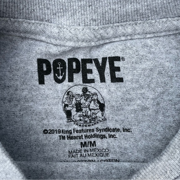 Strong to the finish 💪🏻 I eat my spinach 💪🏻 Popeye the sailor man t-shirt - Picture 4 of 5